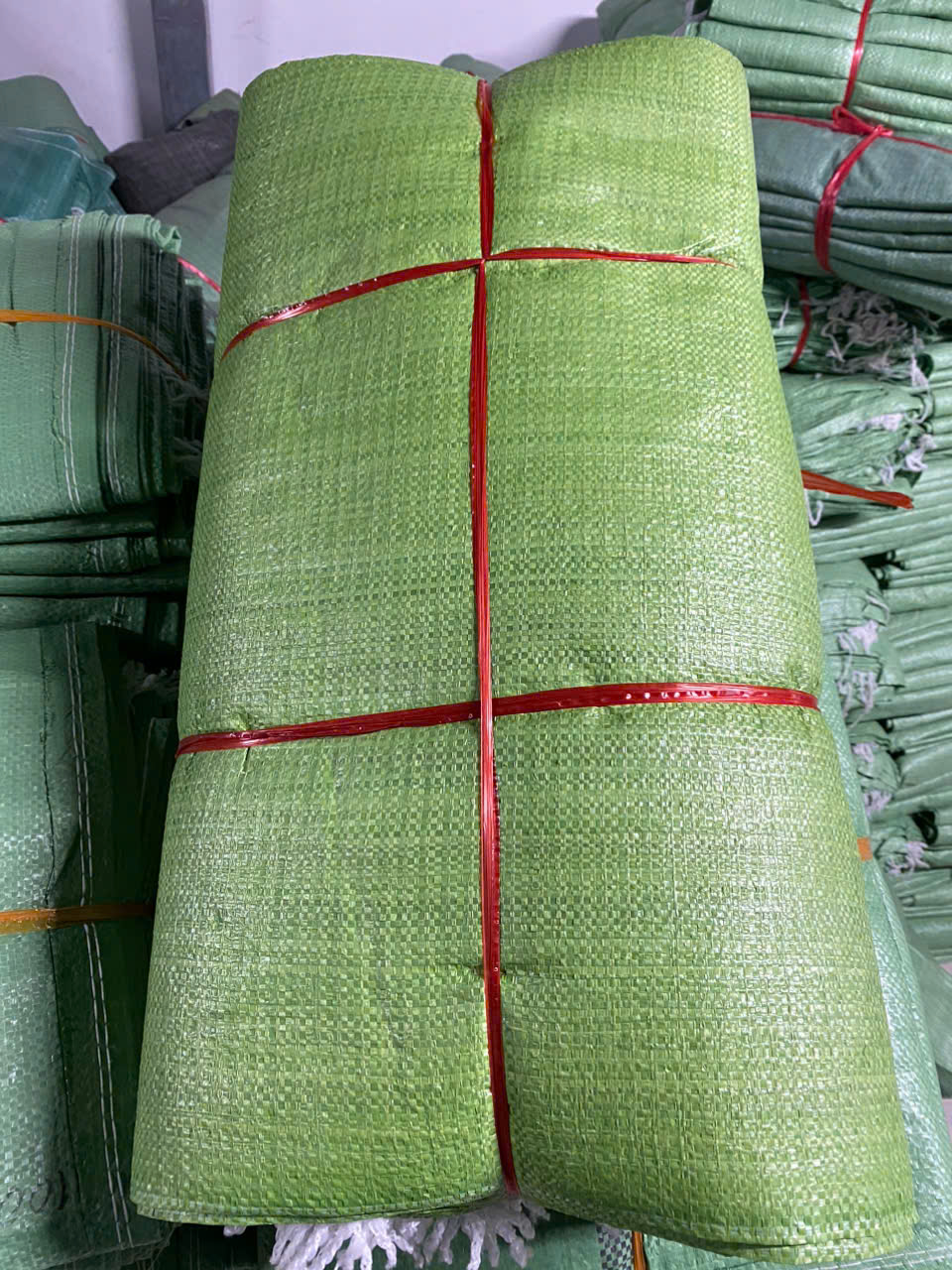 Bao tải xanh cốm